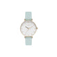 Olivia Burton Green Artificial Leather Dress Watch