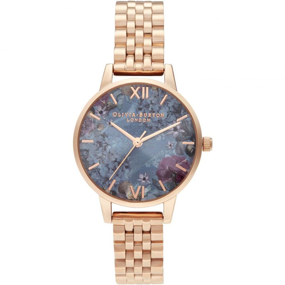 Olivia Burton Multicolor Stainless Steel Dress Watch
