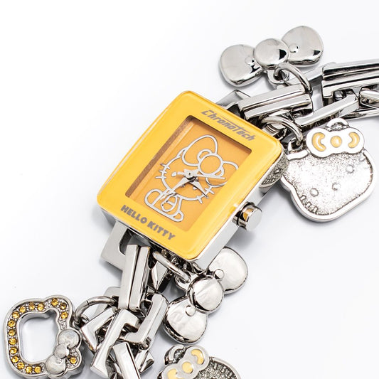 Chronotech Silver Stainless Steel Dress Watch