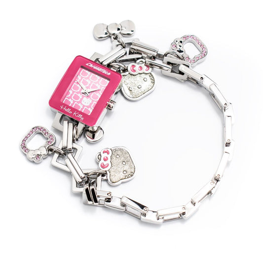 Chronotech Silver Stainless Steel Bracelet Watch