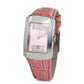 Chronotech Multicolor Leather Dress Watch