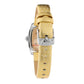 Chronotech Gold Leather Dress Watch