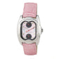 Chronotech Multicolor Leather Dress Watch