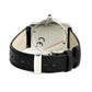 Chronotech Black Leather Dress Watch