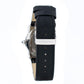 Chronotech Black Leather Dress Watch
