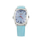 Chronotech Blue Leather Dress Watch