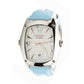 Chronotech Blue Leather Dress Watch