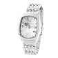 Chronotech Silver Stainless Steel Dress Watch