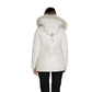 Blauer White Polyester Parka