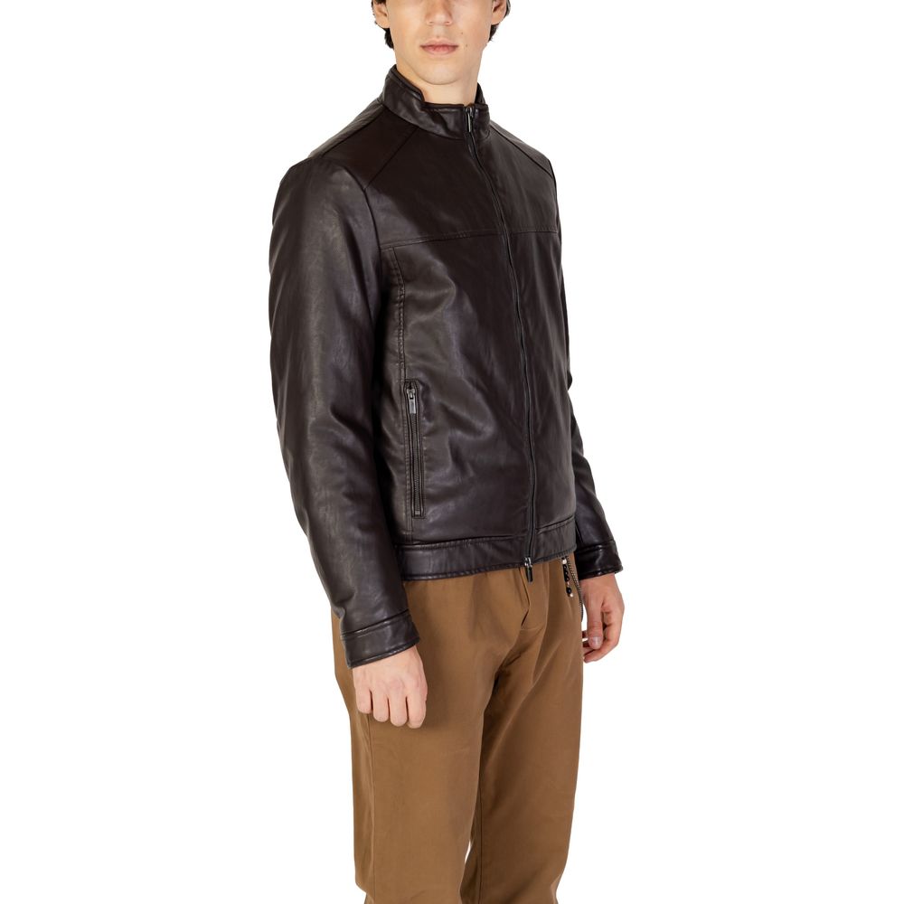 Hamaki-Ho Brown Viscose Jackets & Coat