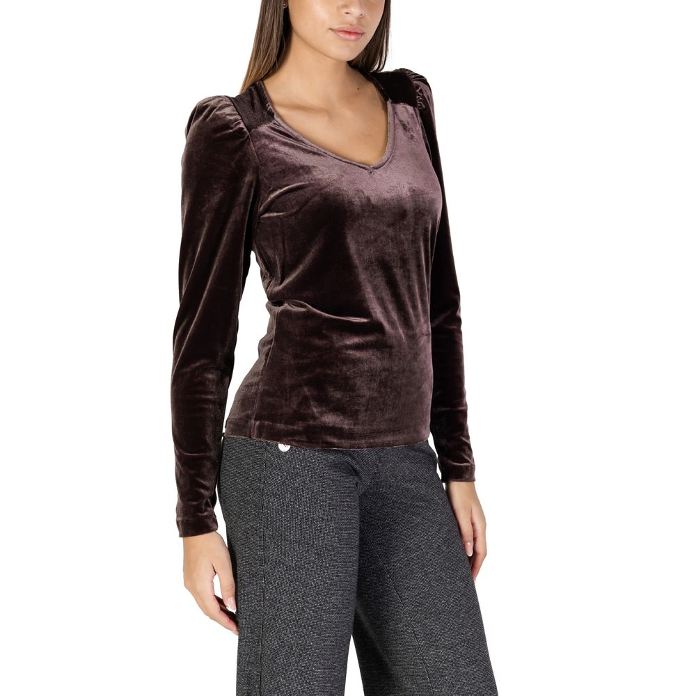 B.Young Brown Polyester Sportswear