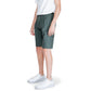 Antony Morato Green Linen Bermuda Shorts