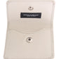 Dolce & Gabbana White Dauphine Leather Case Wallet