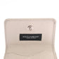 Dolce & Gabbana White Dauphine Leather Case Wallet