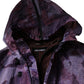 Dolce & Gabbana Purple Camouflage Hooded Men Blouson Jacket