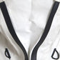 Bottega Veneta White Leather Men Waterproof Jacket Blouson