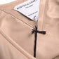 Bottega Veneta Beige Quilted Sleeveless Calf Leather Jacket