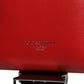 Dolce & Gabbana Red Leather Logo Zip Around Card Holder Wide Strap Wallet (Copy)