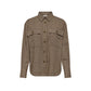 Jacqueline De Yong Beige Recycled Cotton Blouse