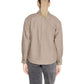 Jacqueline De Yong Beige Recycled Cotton Blouse