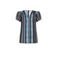 Rinascimento Turquoise Polyester Blouse