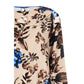 Rinascimento Blue Polyester Blouse