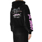 Comme Des Fuckdown Black Cotton Women Sweatshirt