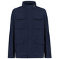 People Of Shibuya Blue Cotton Men's Jacket