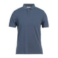 Alpha Studio Blue Cotton Polo Shirt