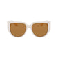 Ferragamo White Bio Injected Sunglasses