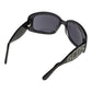 GCDS Black Acetate Sunglasses