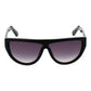 GCDS Black Acetate Sunglasses