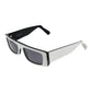 GCDS White Plastic Sunglasses