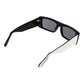 GCDS White Plastic Sunglasses