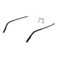 Ermenegildo Zegna Gray Men Glasses Frame