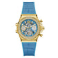 Guess Blue Synthetic Sport Watch