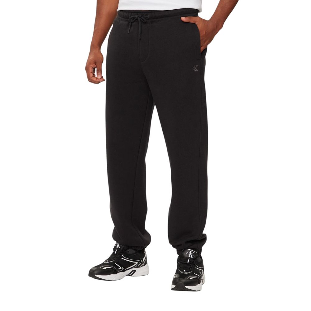 Calvin Klein Jeans Black Cotton Joggers Workout Pant