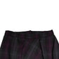 BENCIVENGA Multicolor Checkered Ruffle High Waist Mini Skirt