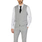Antony Morato Gray Polyester Waistcoat