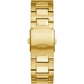 Guess Gold Stainless Steel Dress Watch