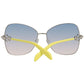 Emilio Pucci Gray Metal Sunglasses