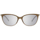 Hally&Son Brown Plastic Sunglasses