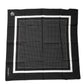 Dolce & Gabbana Black Polka Dots Cotton Handkerchief Scarf