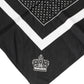 Dolce & Gabbana Black Polka Dots Cotton Handkerchief Scarf