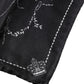 Dolce & Gabbana Black Patterned Silk Handkerchief Scarf