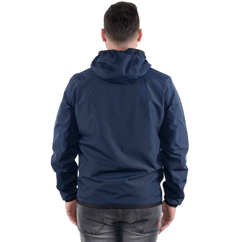 Refrigiwear Blue Nylon Men's Reversible Jacket