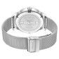 Police Gray Stainless Steel Bracelet Watch