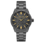 Police Black Stainless Steel Dress Watch