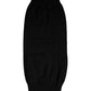 Dolce & Gabbana Black Cashmere Knitted Neck Warmer Foulard Scarf