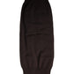 Dolce & Gabbana Brown Cashmere Knitted Neck Warmer Foulard Scarf
